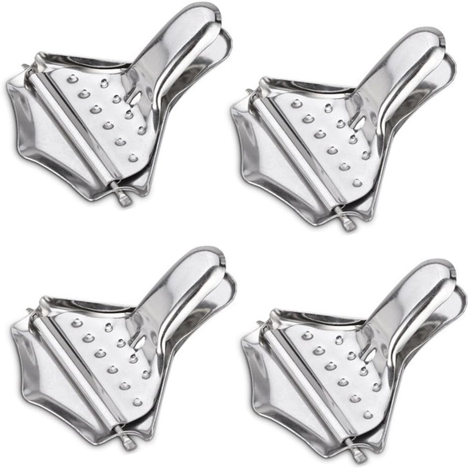 Effortlessly Extract Juice with Stainless Citrus Squeezer | 4-Pack