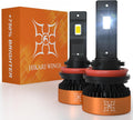 HIKARI WINGS H11/H8/H9 LED Fog Light - 28,000LM Pure White 6000K