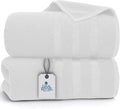 DAN RIVER Pack of 2 Bath Sheet 35x70 in - Oversized Soft Quick-Dry