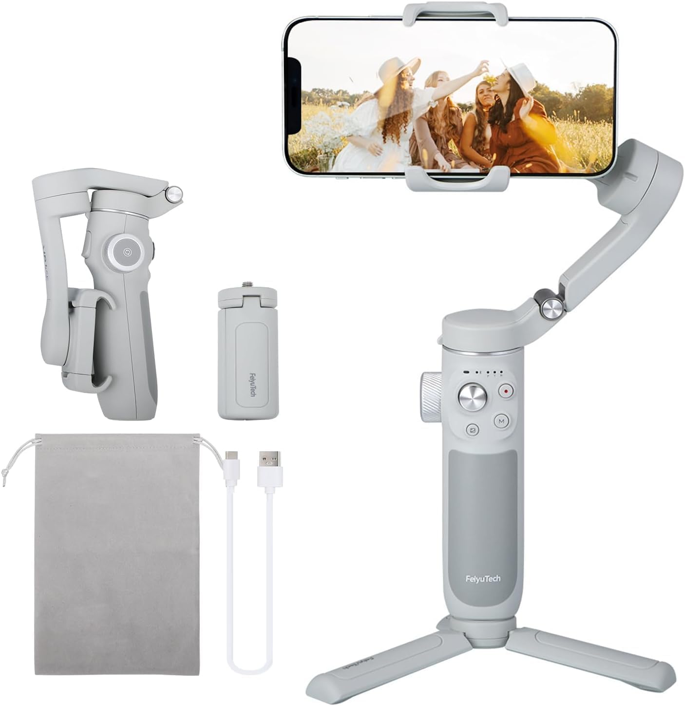Feiyu VB4SE 3-Axis Smartphone Gimbal Stabilizer for Smooth Footage