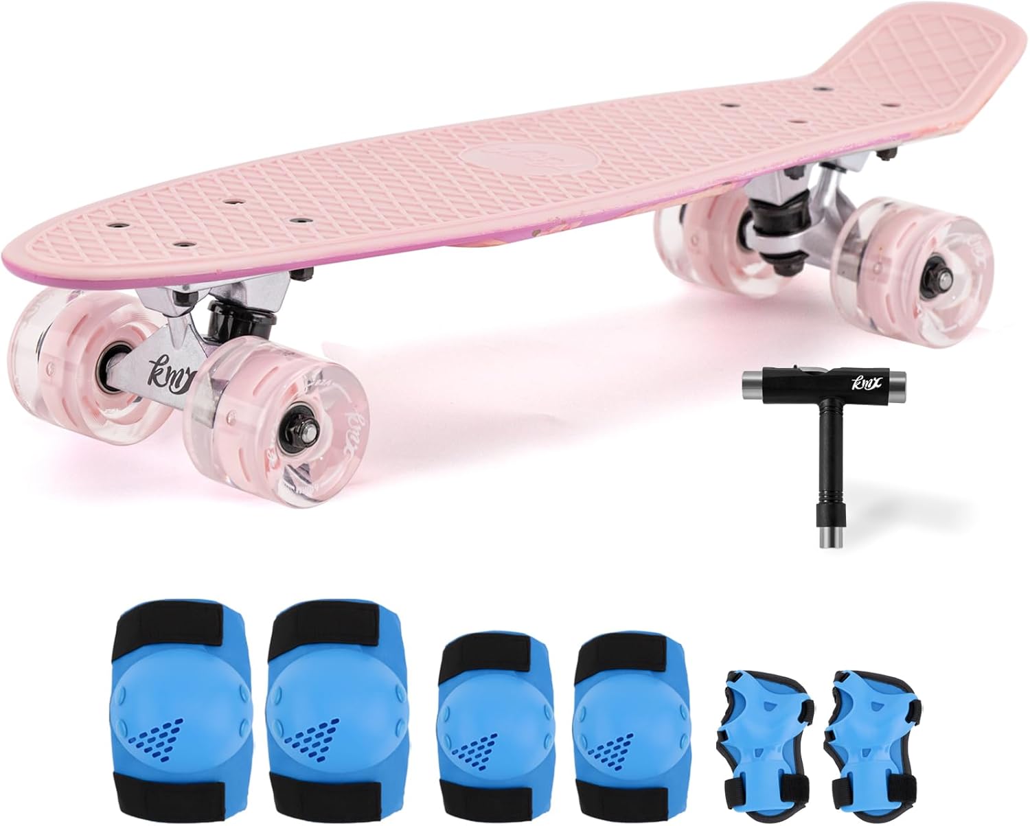 KMX Skateboard 22 and 27 Inch Classic Cruiser for All Ages