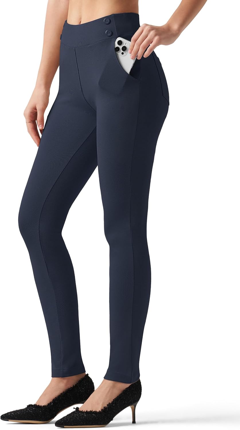 Willit Women's Yoga Dress Pants for Office and Casual Wear