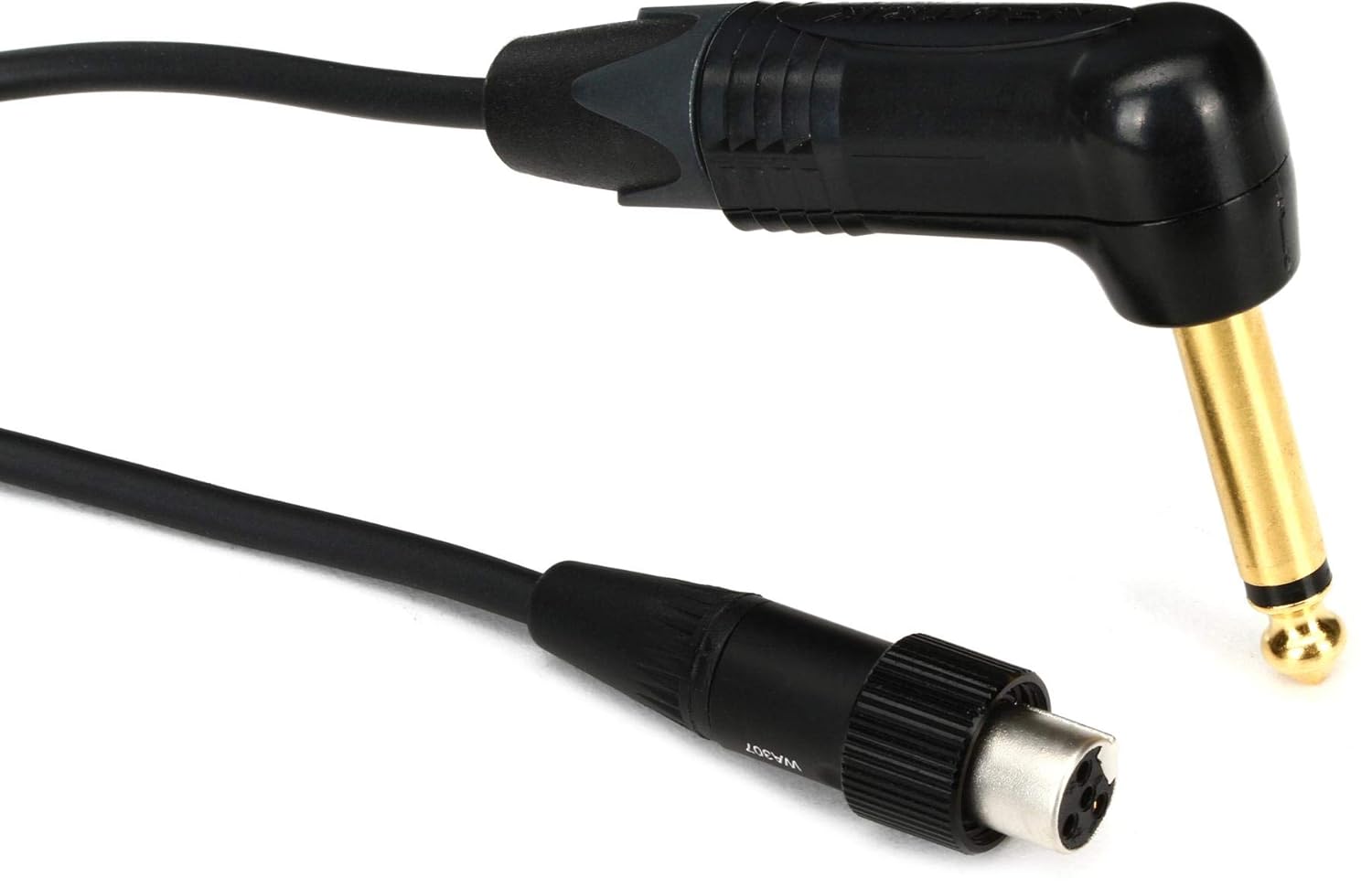 Shure WA307 Premium Guitar Cable with Right Angle Connector