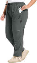 Plus Size Hiking Cargo Joggers for Women - Water Resistant UPF 50