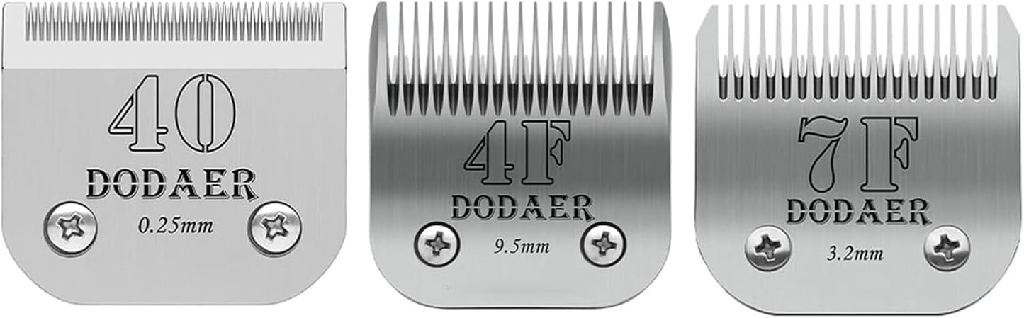 Detachable Pet Dog Grooming Blades for Andis and Oster Clippers