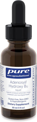 Adenosyl/Hydroxy B12 Liquid 30 mL - Brain & Energy Support