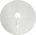 Sophia-Art Elegant Velvet Christmas Tree Skirt for Holiday Decor