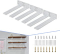 CLT Shelf Bracket (White) 18 Quarter Inch Thick - Heavy Duty Brace