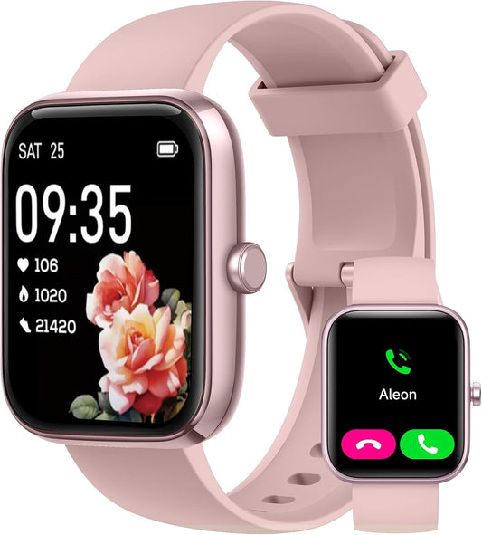 Konitee Bluetooth Call Smartwatch: Alexa, Fitness, Health, 100+ Sport Mode