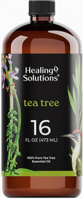 Tea Tree Essential Oil 16oz - Pure Large Bottle for Skin & Hair