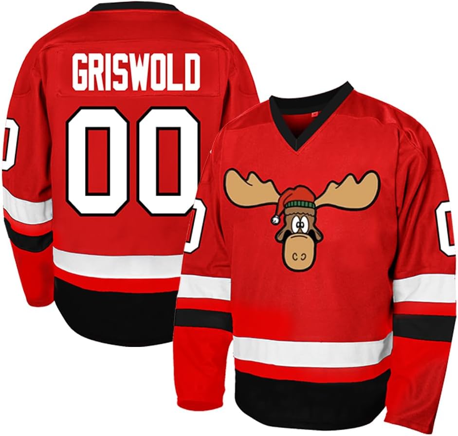 CUTHBERT Movie Ice Hockey Jersey for Men - Christmas Style