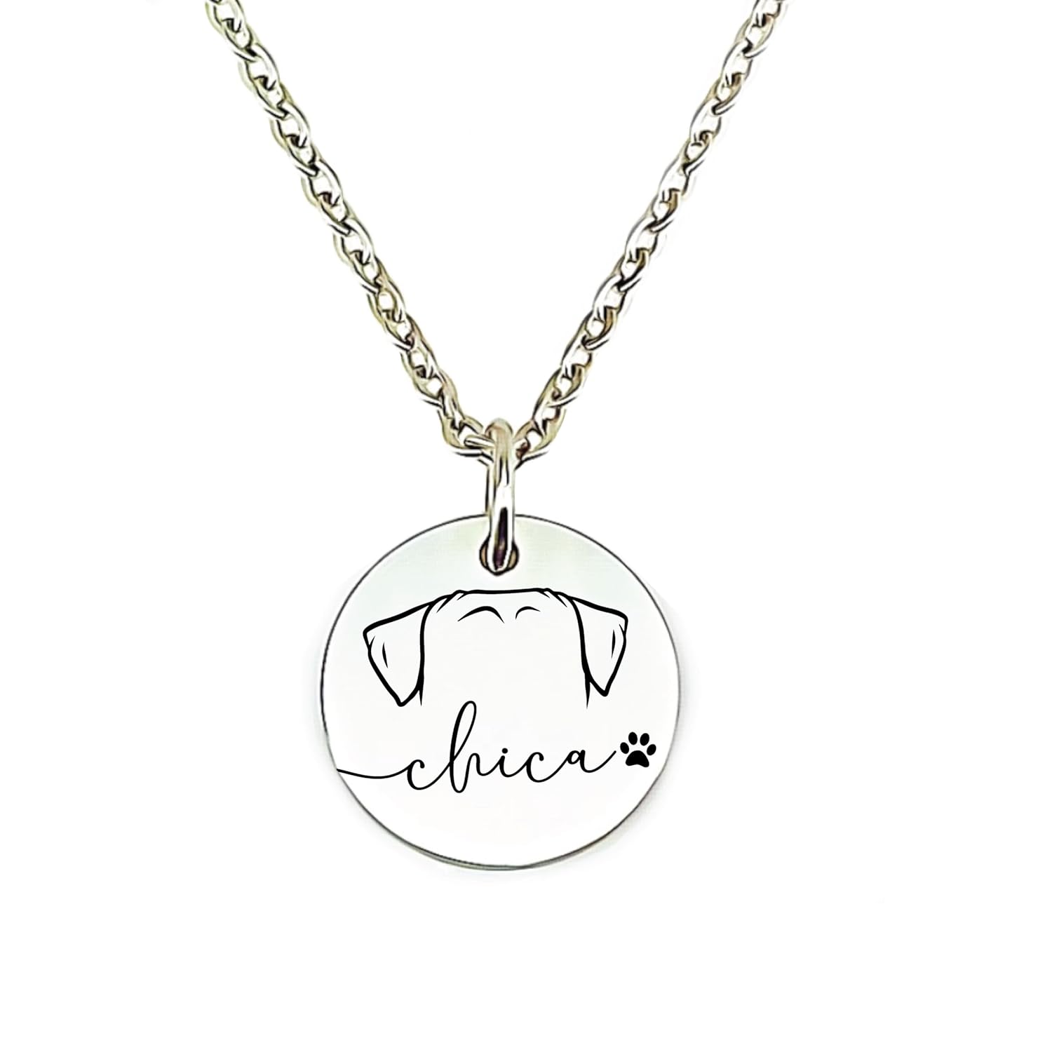 Personalized Dog Necklace for Dog Moms | Custom Pet Jewelry