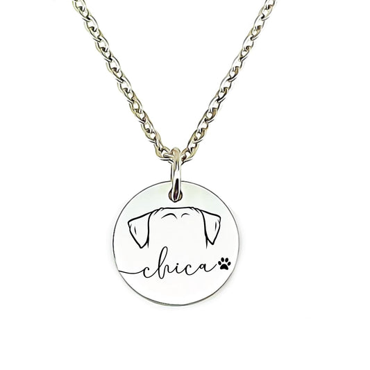 Personalized Dog Necklace for Dog Moms | Custom Pet Jewelry