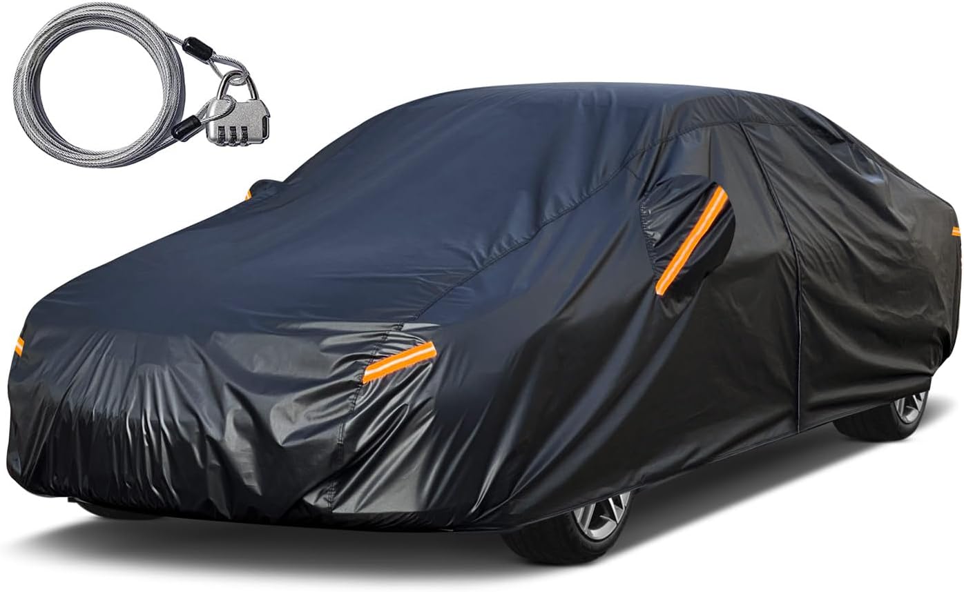 Kayme Car Cover for All Weather Protection and Durability