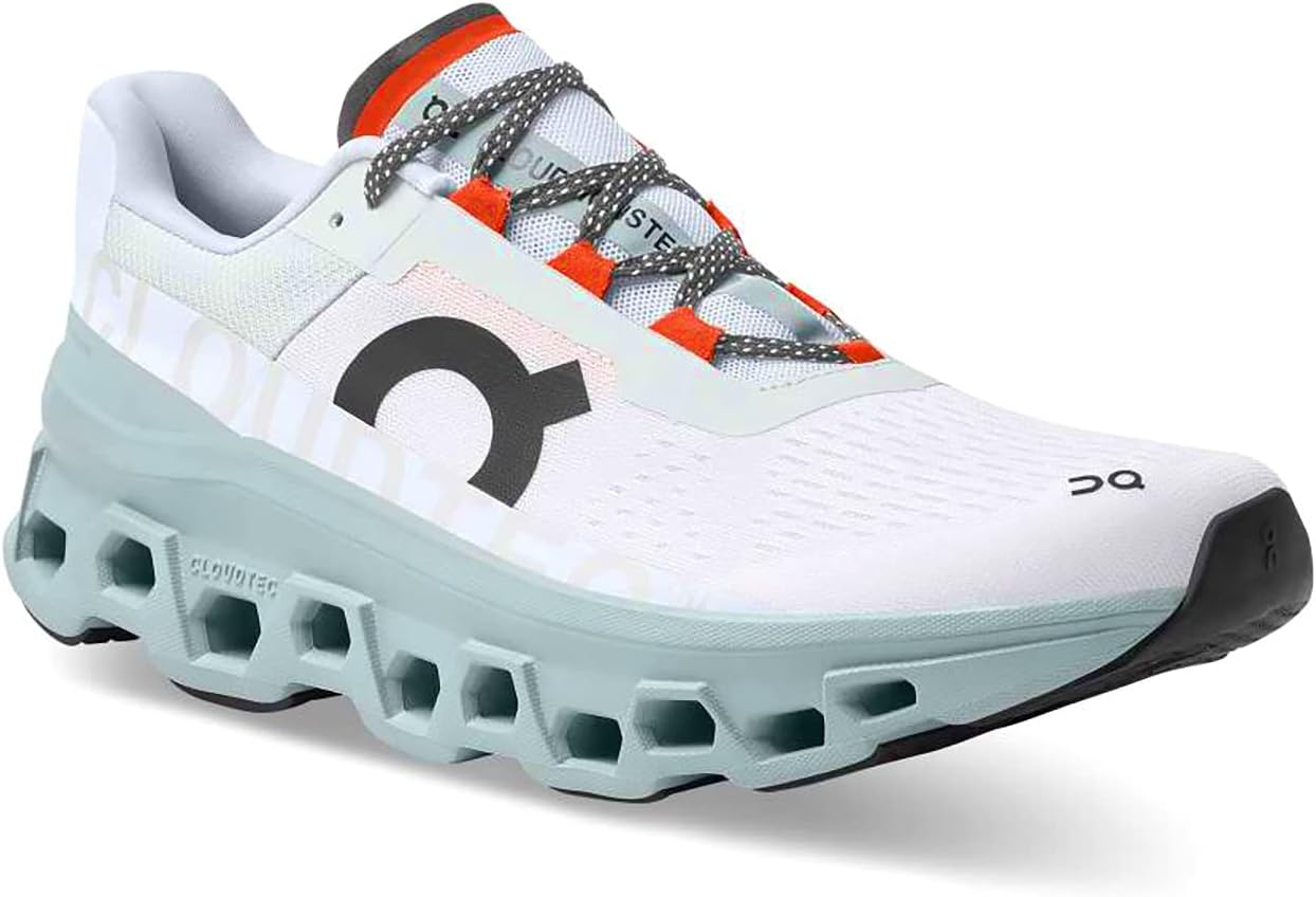 On Men's Cloudmonster Sneakers: Lightweight and Breathable Design