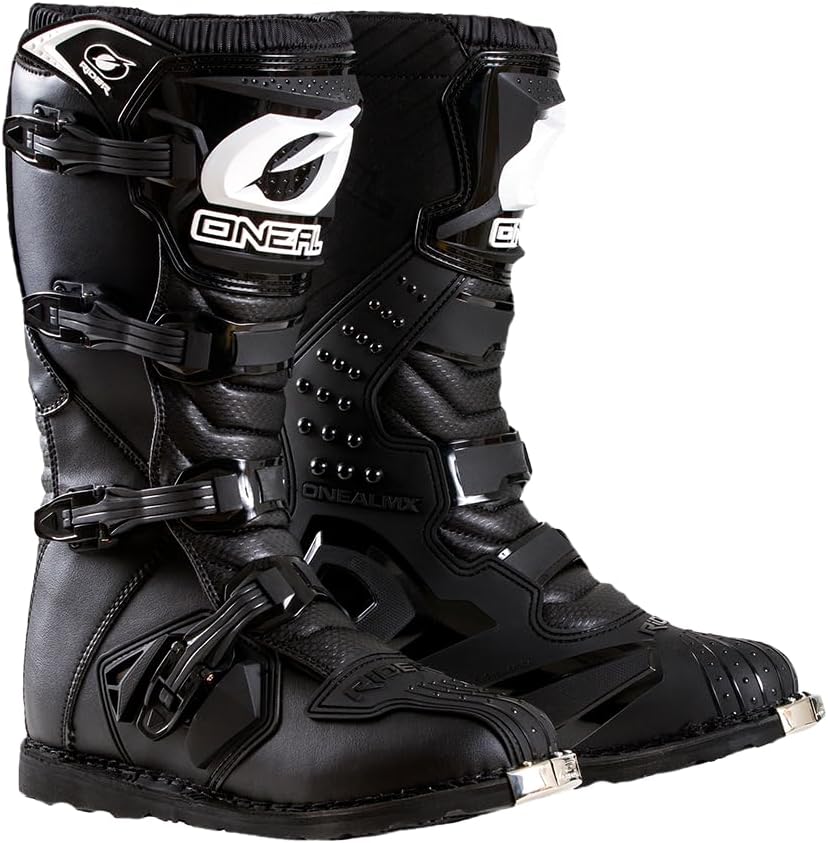 O'NEAL Men's New Logo Rider Boot Black for Ultimate Comfort