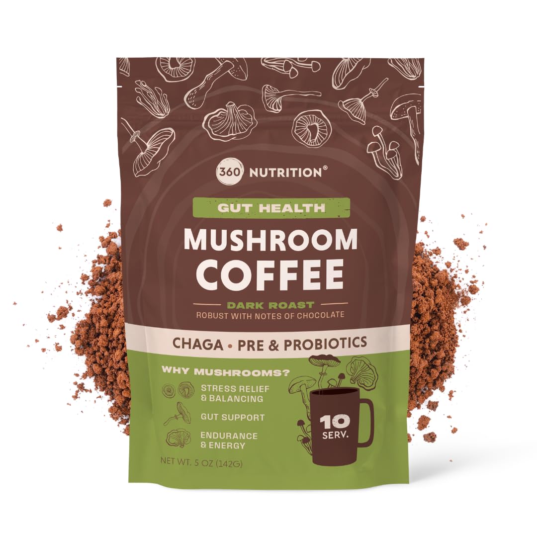 Chaga Mushroom Coffee - Gut Health & Focus Boost