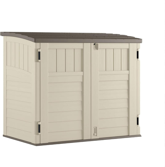 Suncast 34 Cu Ft Horizontal Resin Plastic Storage Shed Review