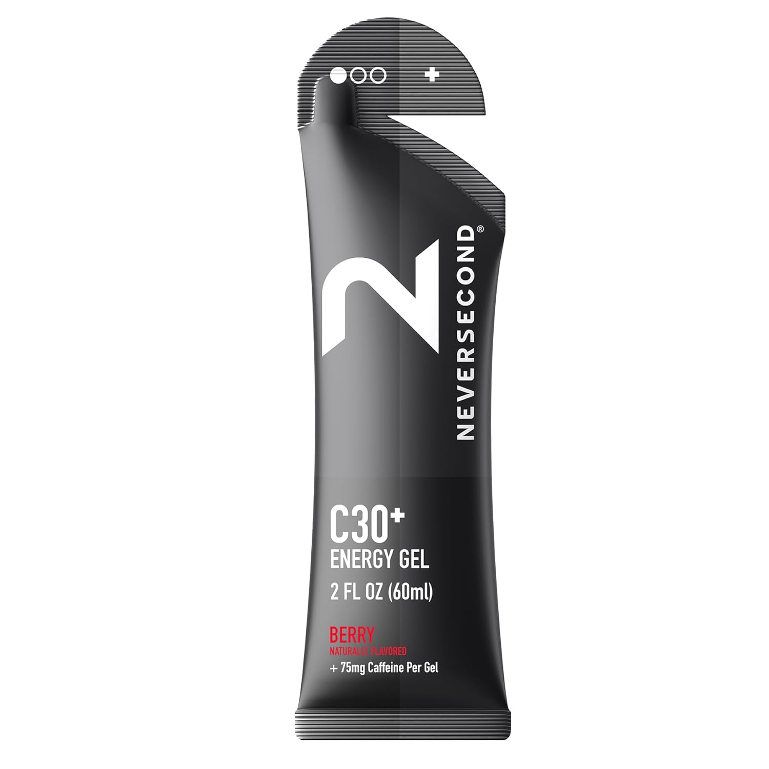 Neversecond C30+ Energy Gel with Caffeine for Endurance Athletes