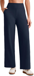 Wide Leg Pants for Women 25.5/27.5/29.5 in - High Waist Stretch