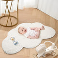 Area Rugs for Kids Cloud Shape Baby Crawling Carpet - Soft Pure Cotton