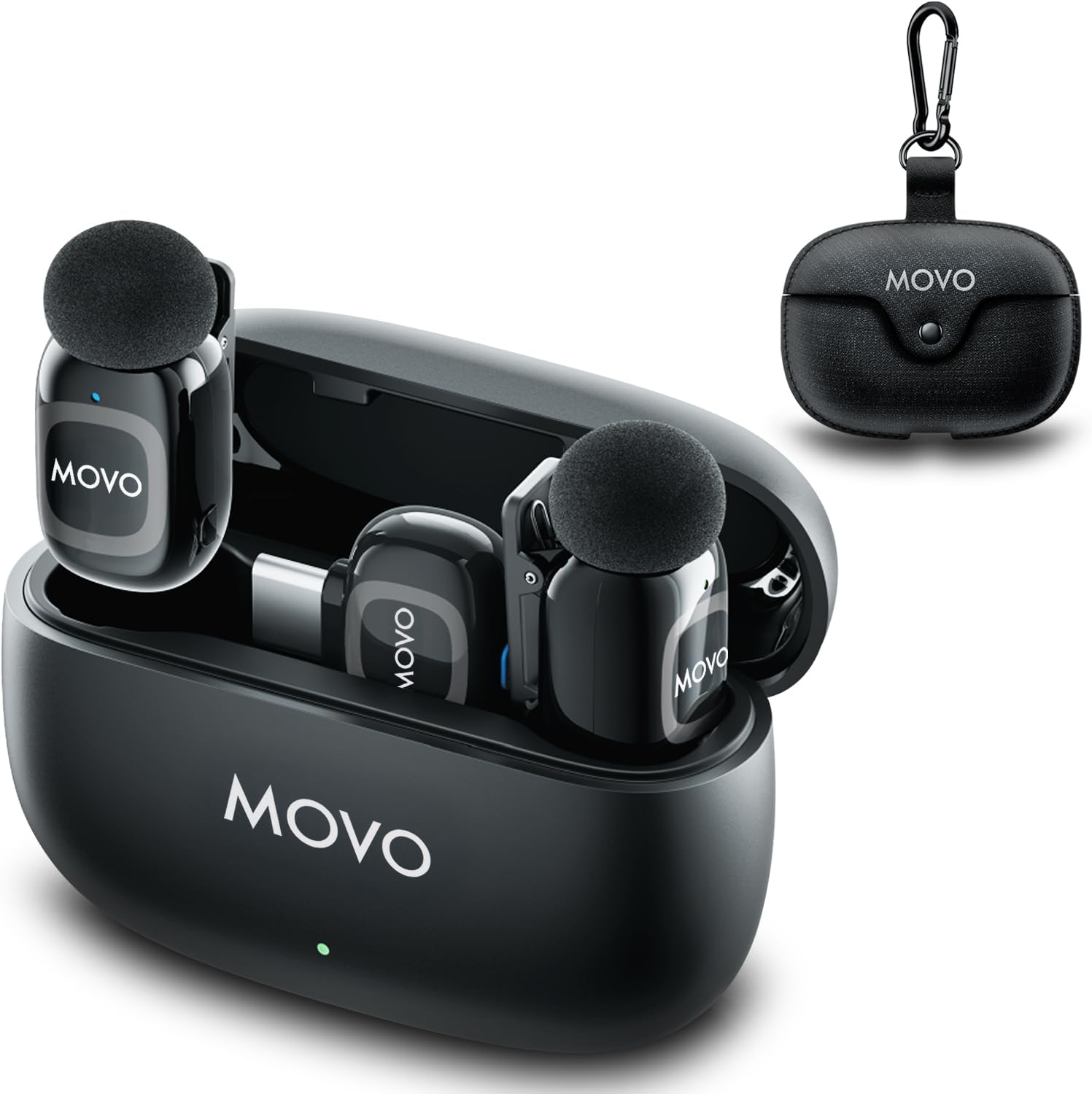 Movo NanoMic Wireless Microphone for USB-C Devices and Vlogging