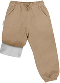 Waterproof Fleece Lined Snow and Rain Pants for Toddlers and Kids are