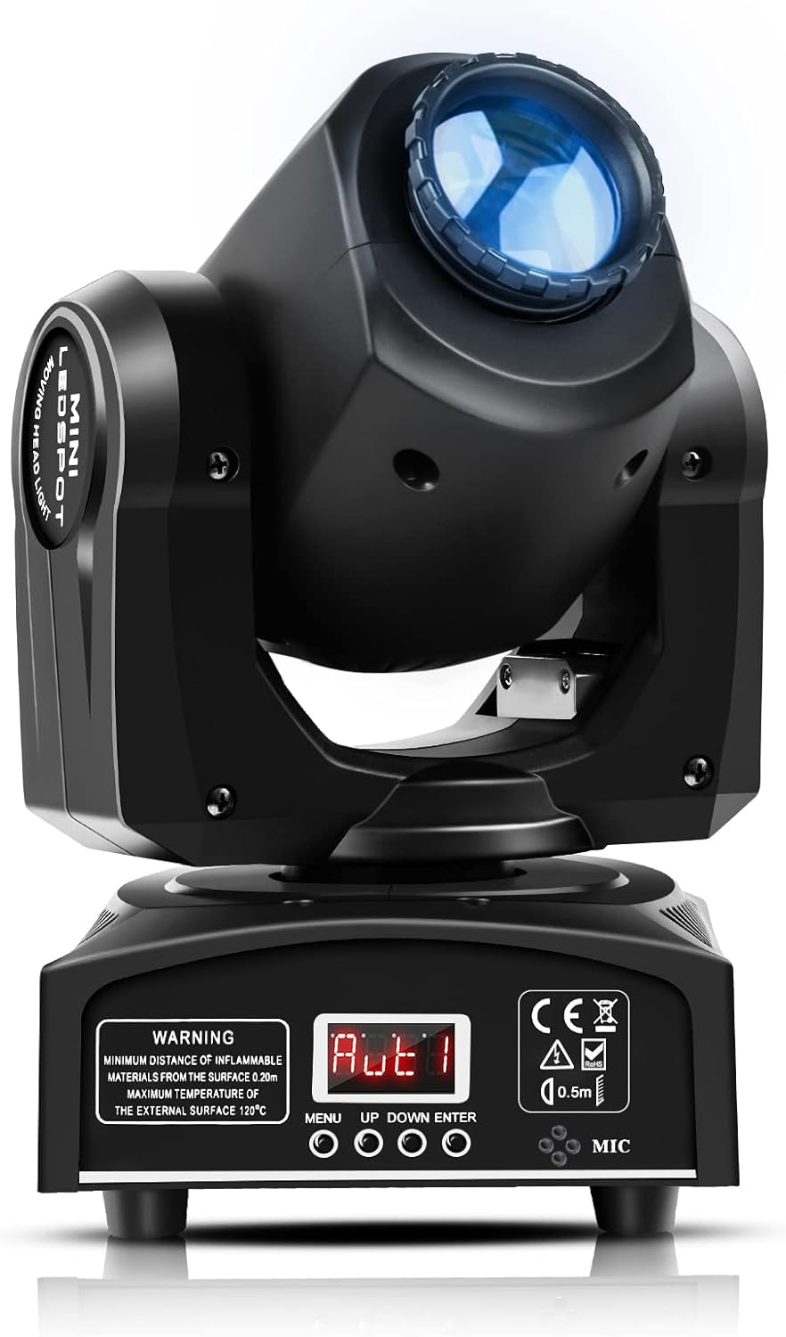 U`King LED Moving Head Light 25W for Stunning Stage Effects