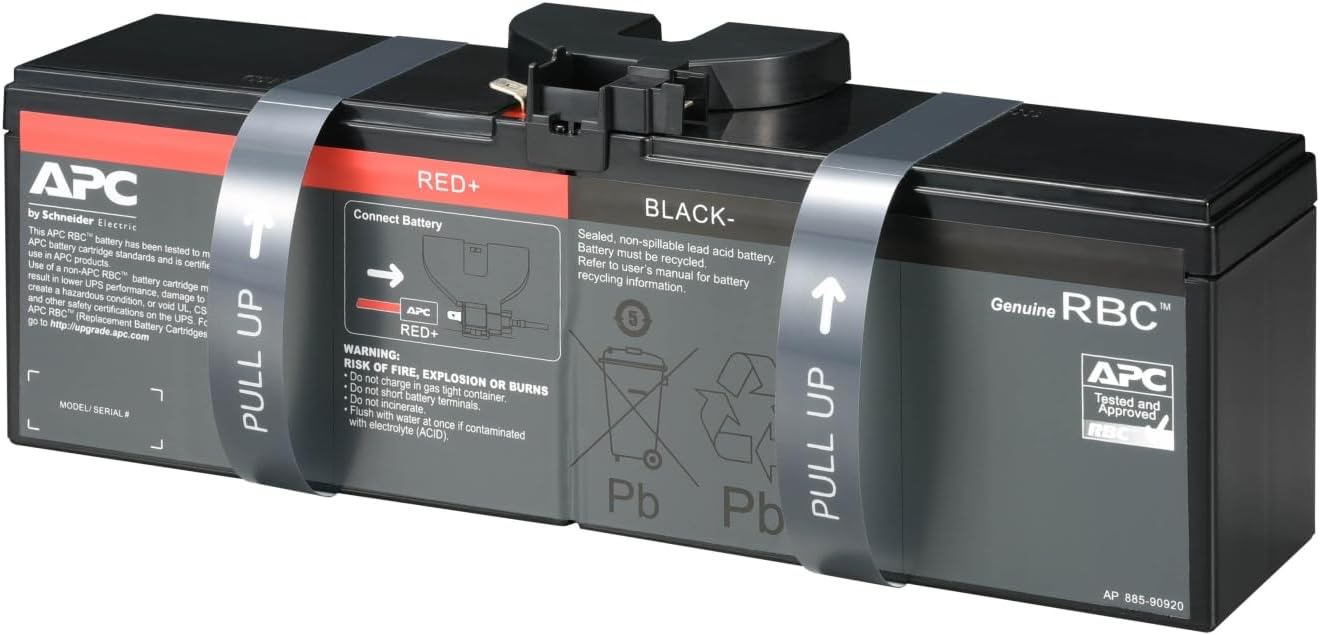 APC UPS Battery Replacement APCRBC161 for BR1350MS and More
