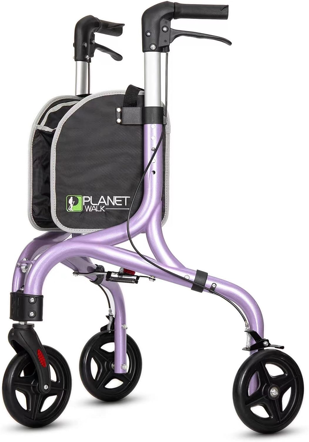 Planetwalk Premium 3 Wheel Rollator Walker for Seniors