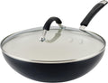 11 in Ceramic Nonstick Stir Fry Pan - Peppercorn Ceramic Wok