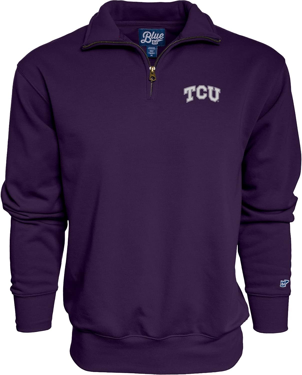 TCU Horned Frogs Men's Quarter Zip Sweatshirt for Fans