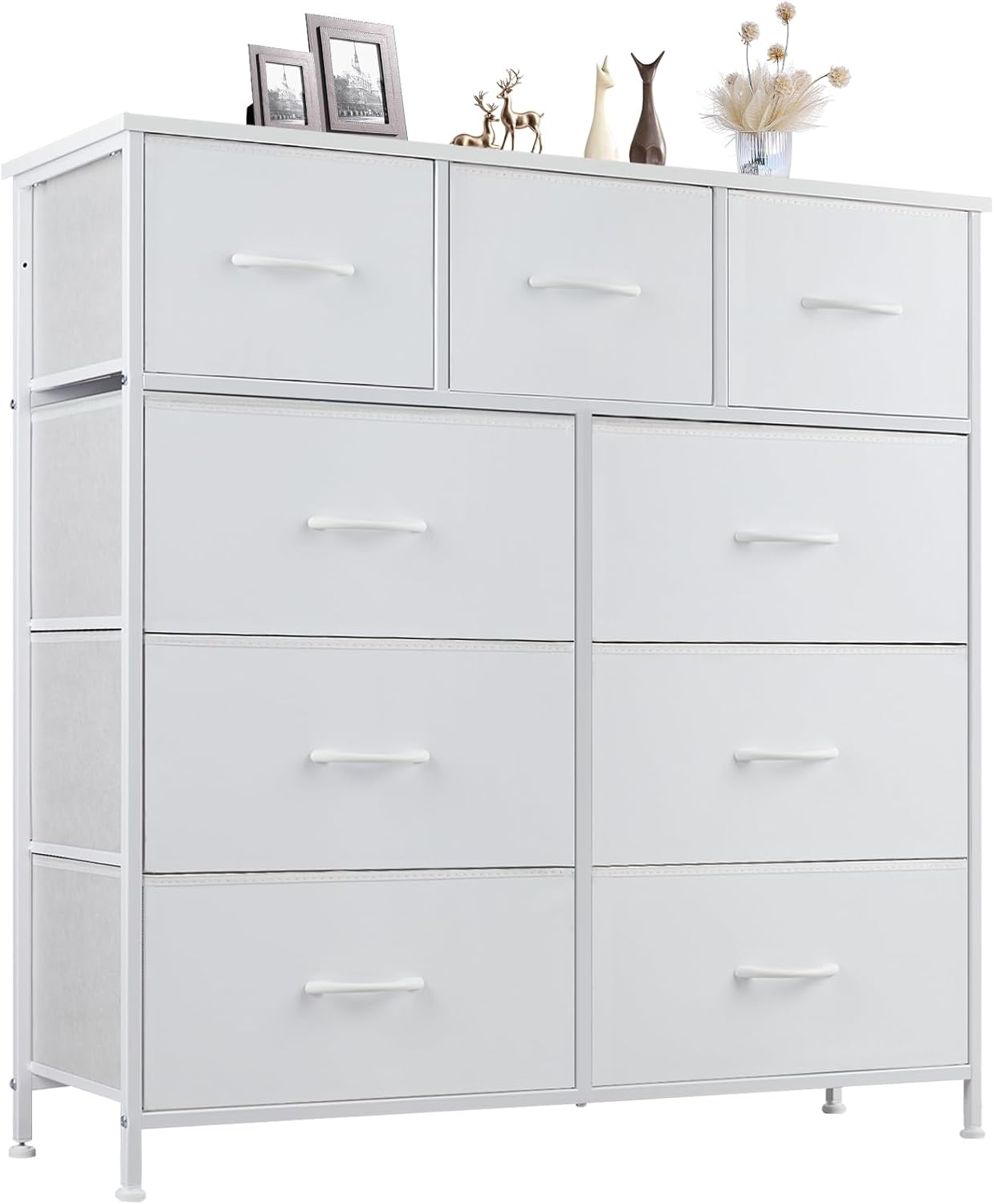 DUMOS Dresser for Bedroom with 9 Drawers and Sturdy Frame