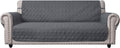 Couch Sofa Slipcover 100% Waterproof Nonslip Quilted Protector - Dark