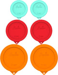 Sophico Round Silicone Storage Cover Lids Replacement for Glass Bowls