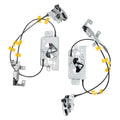 Rear Door Lock Latch & Cable Left Driver & Right Passenger - Ford F150