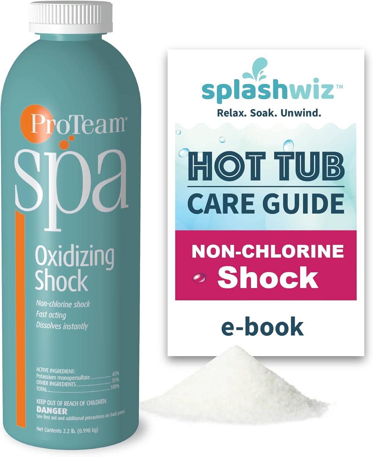Proteam Spa Oxidizing Shock - Non-Chlorine Hot Tub Treatment
