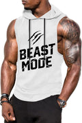 Men's Workout Hooded Tank Top - Breathable Gym Sleeveless Fit