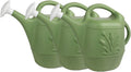 PMU 2 Gallon Watering Can - Large Sage Green Watering Can for Plants