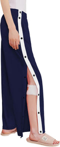 Tear Away Women's Snap-Open Side Split Sweatpants - Easy Off Recovery