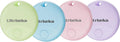 4 Pack Colorful Bluetooth Trackers: Apple Find My, Waterproof, Anti-Lost