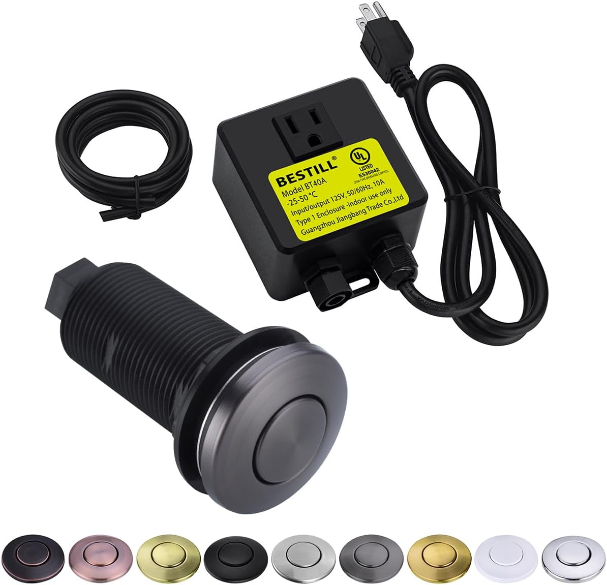 BESTILL Garbage Disposal Air Switch Kit for Safe Kitchen Use