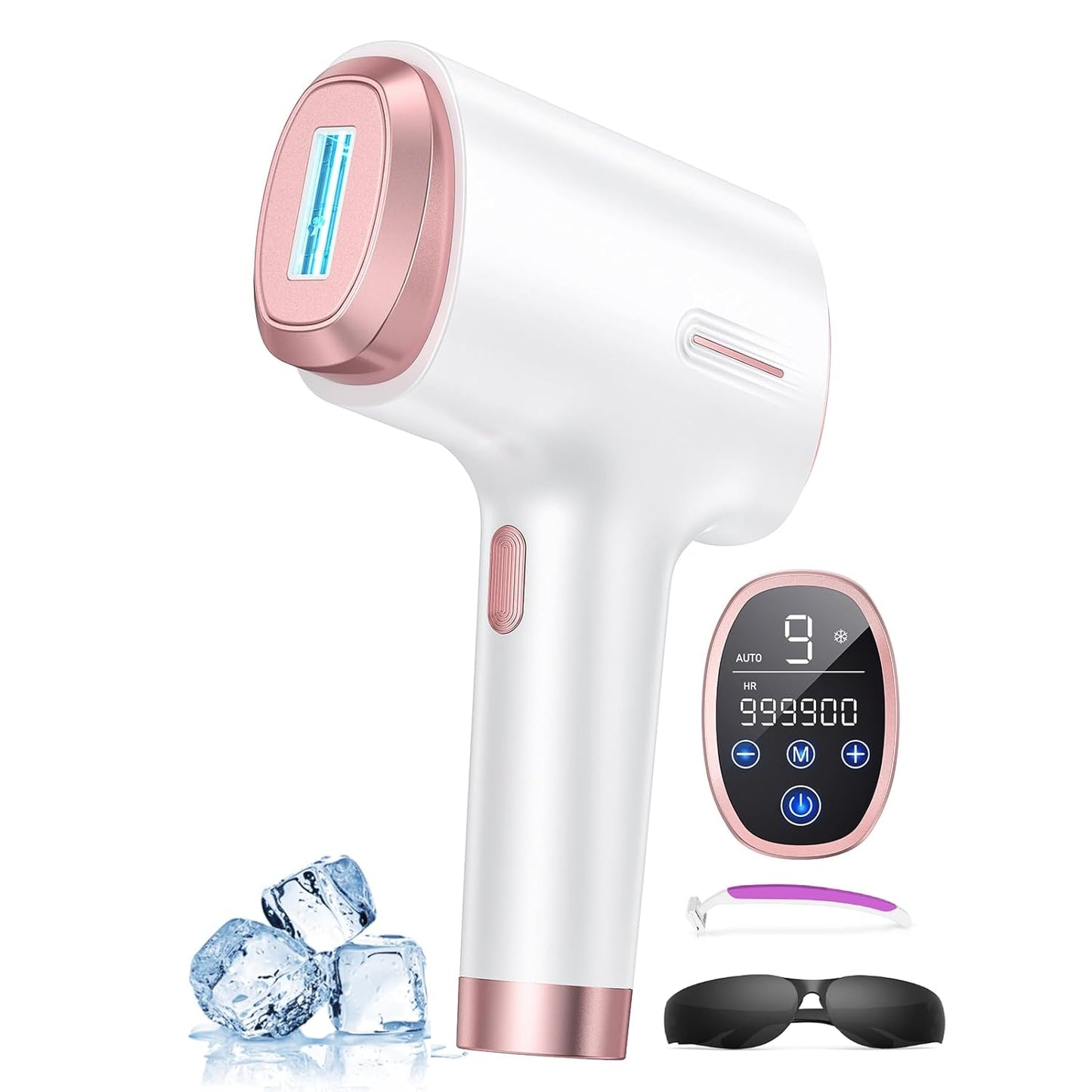 Laser Hair Removal Device for Women & Men - Safe & Painless