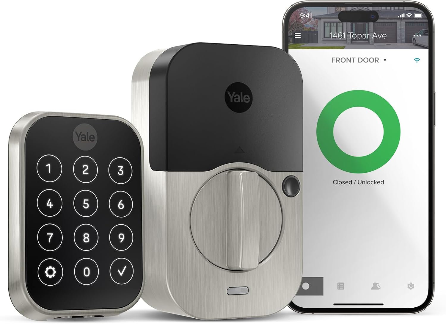 Yale Assure Lock 2 with Wi-Fi: Keyless Entry Smart Lock