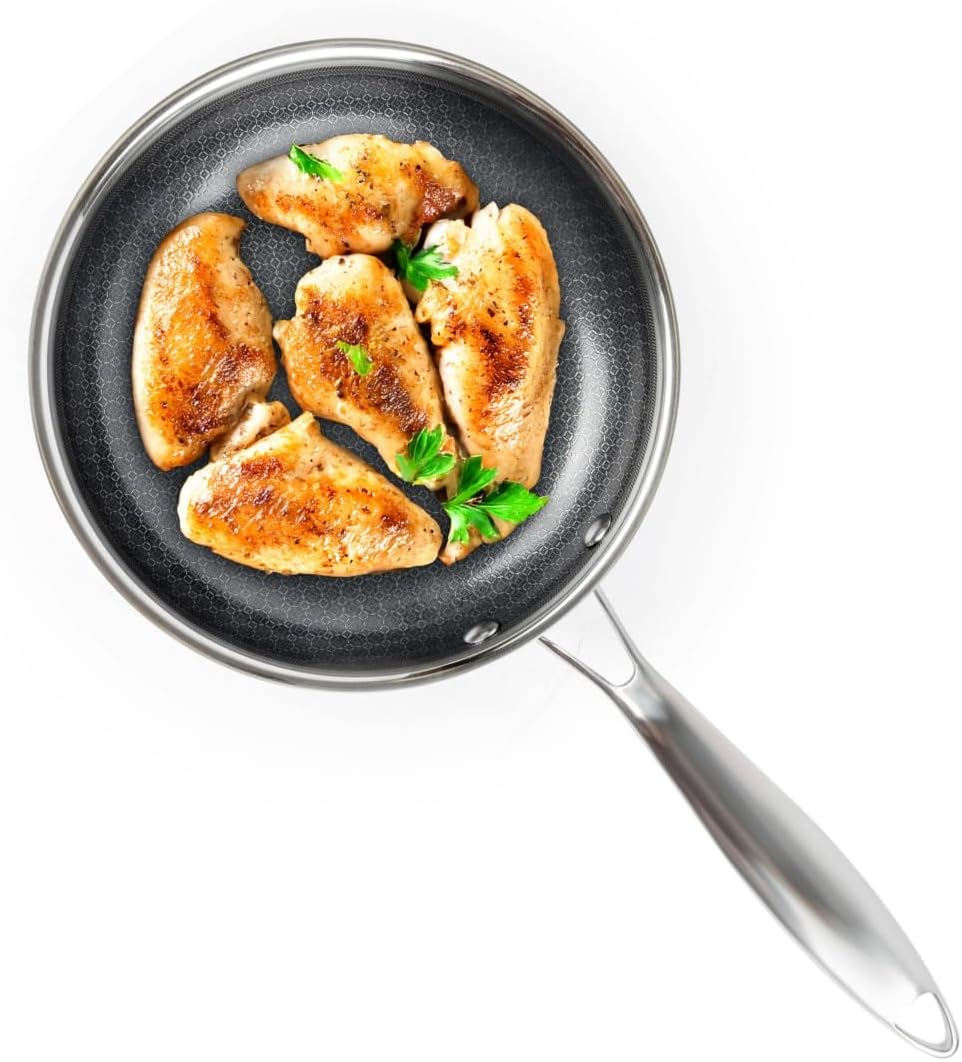 David Burke GeoCLad Ceramic Nonstick Fry Pan for Perfect Cooking