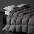 Luxurious 100% Hungarian White Goose Down Comforter Full/Queen - All