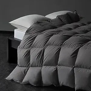 Luxurious 100% Hungarian White Goose Down Fiber Comforter