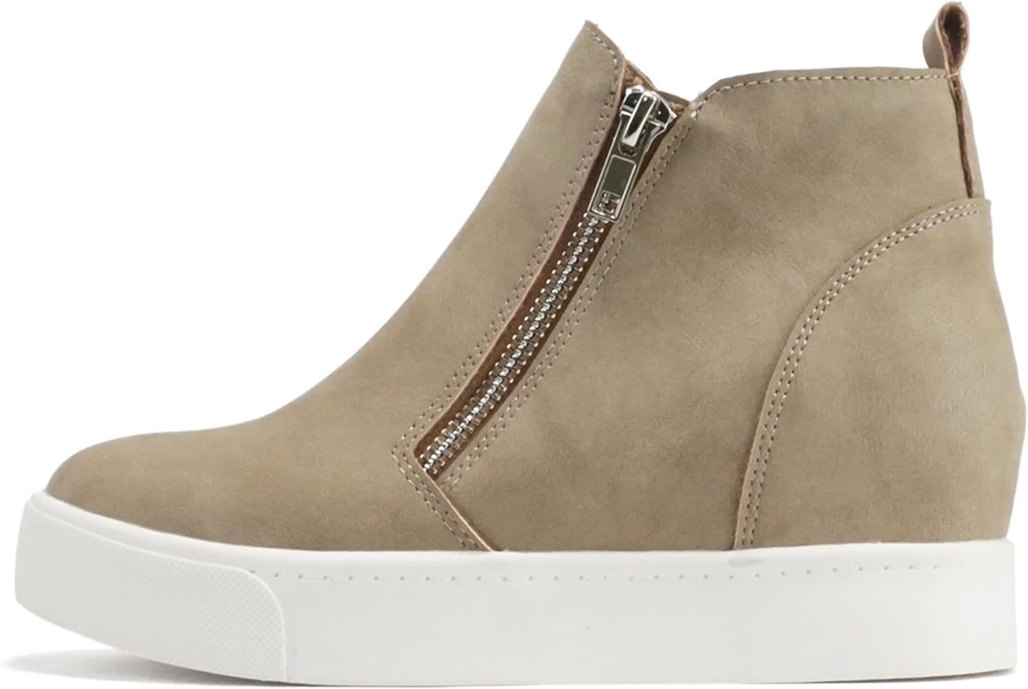 Soda Taylor Hidden Wedge Sole Booties for Sporty Style