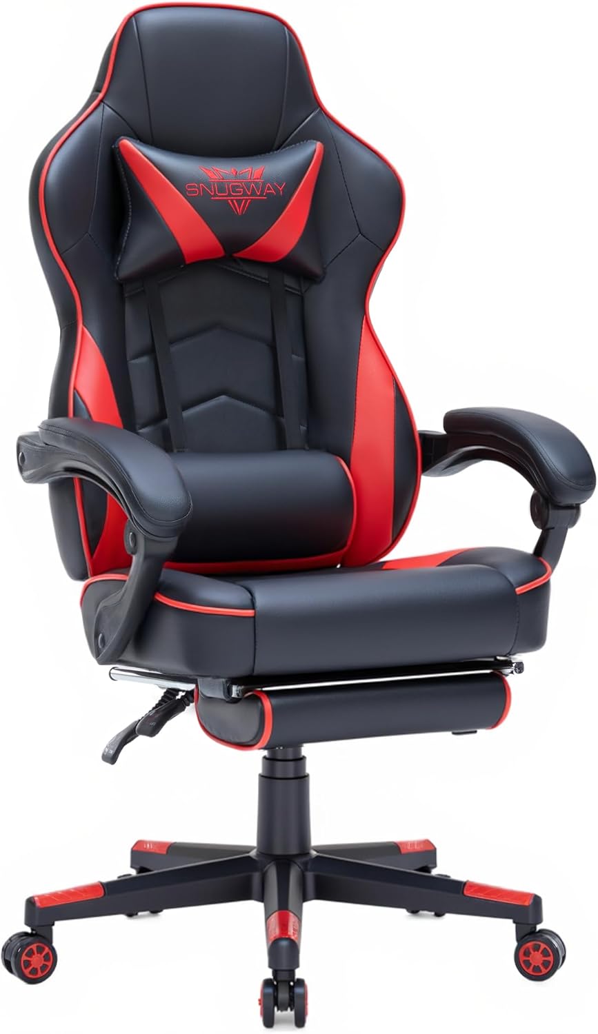 SNUGWAY Girl Gamer Chair: Comfort & Support!