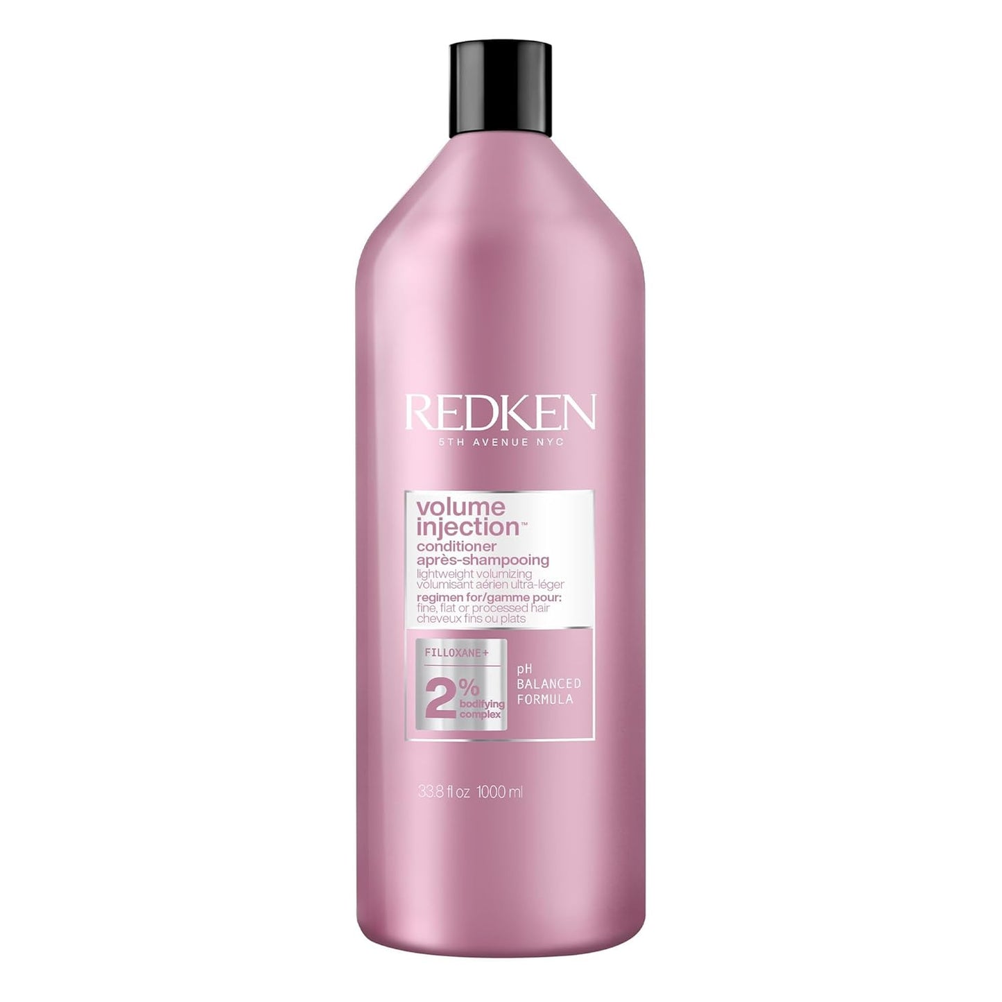 Redken Volume Injection Conditioner for Fine Hair - Adds Lift & Body